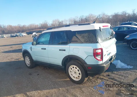 2024 Ford Bronco Sport Heritage from USA, damaged, VIN 3FMCR9G68RRF40738